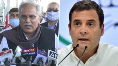 Bhupesh Baghel on Congress President: कांग्रेस अध्यक्ष को लेकर पार्टी के नेताओं की तरफ से बयानबाजी शुरू, भूपेश बघेल बोले-राहुल गांधी प्रेसिडेंट के लिए सबसे बेहतर विकल्प