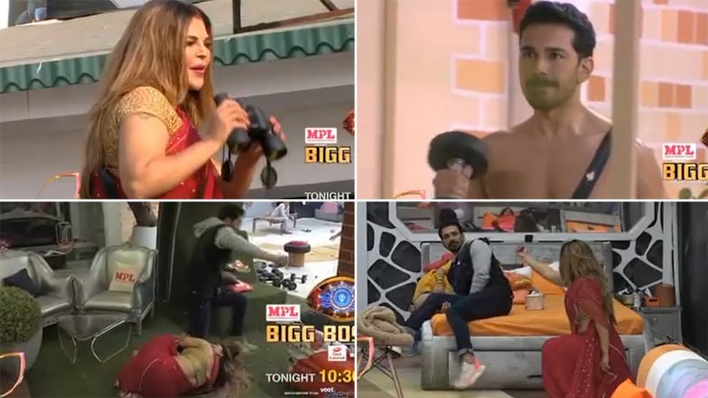 Bigg Boss 14: टास्क के दौरान अभिनव शुक्ला पर फिदा हुई राखी सावंत, फनी वीडियो आया सामने
