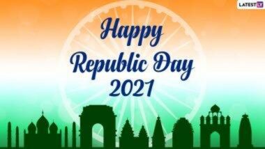 Republic Day 2021 Wishes: गणतंत्र दिवस के खास मौके पर WhatsApp Stickers, HD Images, Patriotic Quotes और Facebook GIFs भेजकर दें बधाई