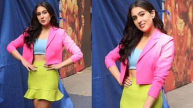 Sara Ali Khan Beautiful Photos: कलरफुल ड्रेस में सारा अली खान का दिखा ब्यूटीफुल लुक, क्यूटनेस कर देगी घायल