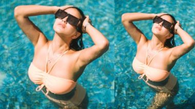 Sunny Leone Bikini Photo: सनी लियोनी ने बिकिनी पहन दिया हॉट पोज, ठंडी में बढ़ाया पारा