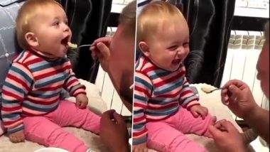 Toddler Giggling Video: इस बच्चे की खिलखिलाती हंसी देखकर बन जाएगा आपका दिन, देखें वीडियो