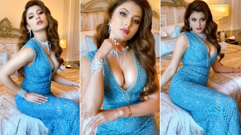 उर्वशी रौतेला ने सेक्सी गाउन में शेयर की फोटो 