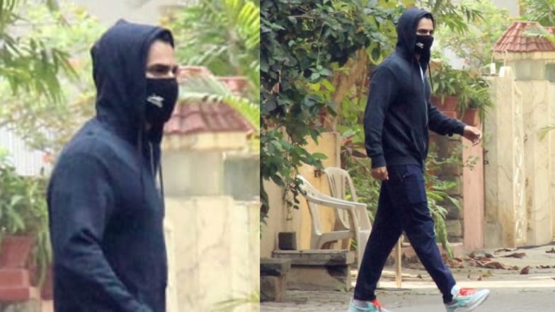 Varun Dhawan-Natasha Dalal Wedding: अलीबाग के लिए निकले वरुण धवन, कैमरे में कैद हुए दुल्हे राजा