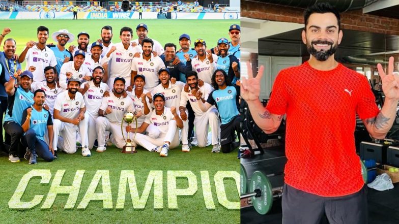 IND vs AUS 4th Test 2021: टीम इंडिया की जीत के बाद कप्तान कोहली हुए जज्बाती, सचिन-हरभजन भी हुए इमोशनल