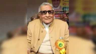 उत्तर प्रदेश: यूपी विधान परिषद के सबसे वरिष्ठ और पूर्व सदस्य ओम प्रकाश शर्मा का 87 वर्ष की आयु में निधन