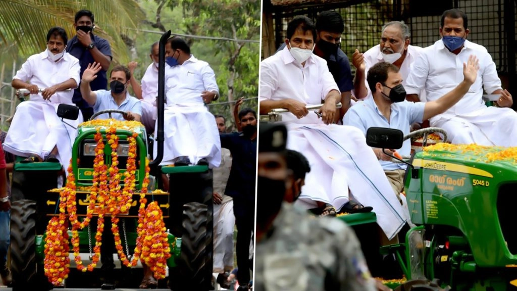 'ट्रैक्टर पर एक्टर' बनने की कोशिश कर रहे हैं राहुल गांधी: प्रहलाद जोशी 