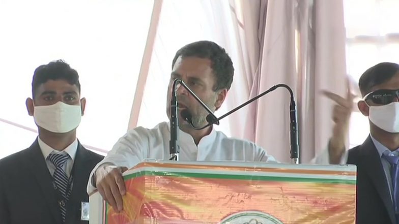 Assam Elections 2021: कांग्रेस नेता राहुल गांधी चले सॉफ्ट हिंदुत्व की राह पर, असम में बदले-बदले दिखे तेवर