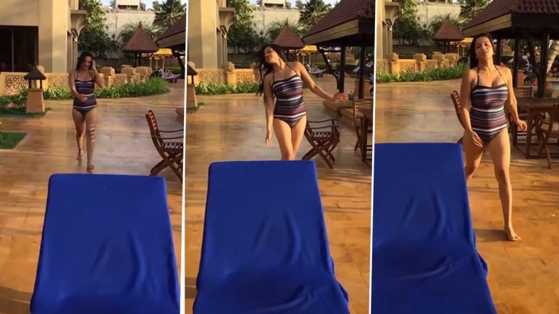 Monalisa Bikini Video: भोजपुरी हॉट एक्ट्रेस मोनालिसा ने पानी में आग लगाने वाला वीडियो किया शेयर, अकेले में देखे