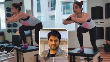Kapil Sharma की ऑन-स्क्रीन वाइफ Sumona Chakravarti ने जिम में हॉट अंदाज में किया कसरत, देखें ये Video