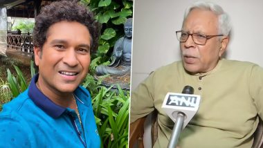 Bharat Ratna: RJD नेता का विवादित बयान, बोले- सचिन तेंदुलकर को 'भारत रत्न' देना इस पुरस्कार का अपमान