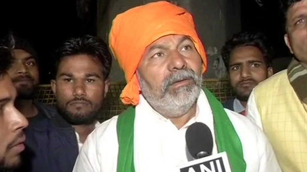 किसान नेता राकेश टिकैत बोले- किसानों को नहीं मिल रहा विपक्ष का पूरा समर्थन, जांच से डरे हुए हैं नेता 