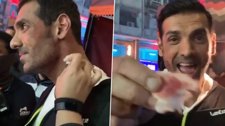 फिल्म अटैक के सेट पर एक्शन करते वक्त घायल हुए John Abraham हुए घायल, वीडियो किया शेयर