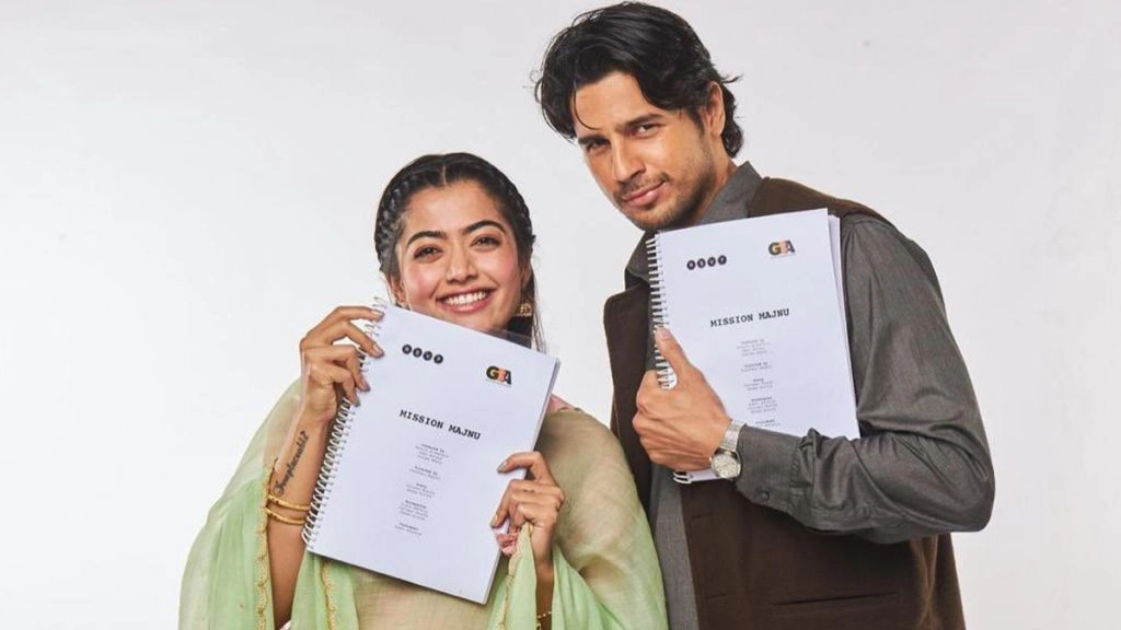 रश्मिका मंदाना ने हिंदी डेब्यू फिल्म 'मिशन मजनूं' की शूटिंग पूरी की