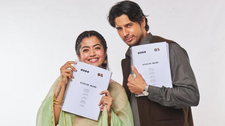 Sidharth Malhotra और Rashmika Mandanna ने 'Mission Majnu' की शुरू की शूटिंग
