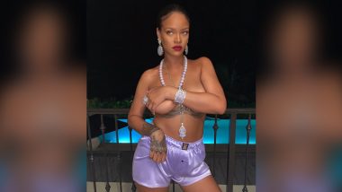 Rihanna ने शेयर की टॉपलेस फोटो, गले में भगवान गणेश का लॉकेट देख भड़के इंडियन यूजर्स