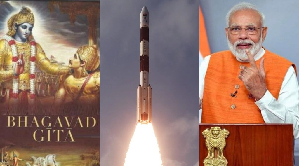 भगवद गीता और पीएम मोदी की तस्‍वीर के साथ अंतरिक्ष में जाएगा एसडी सैट