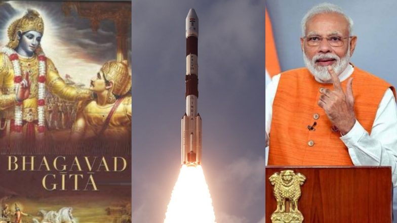 सतीश धवन सैटेलाइट से अंतरिक्ष में भेजी जाएगी भगवद गीता और पीएम मोदी की तस्वीर, 28 फरवरी को ISRO करेगा लॉन्च