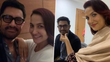 Aamir Khan ने सॉन्ग 'कोई जाने ना' पर Elli Avram के साथ किया डांस, मजेदार Video इंटरनेट पर हुआ Leak