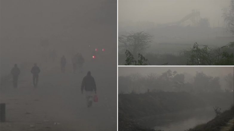 Delhi Fog: दिल्ली में घने कोहरे के कारण विजिबिलिटी काफी कम, ठंड ने भी बढ़ा रखी है मुश्किलें