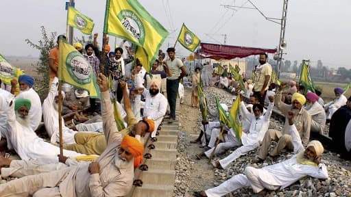 Farmers Protest: किसानों का बड़ा ऐलान, चक्का जाम के बाद अब 18 फरवरी को 4 घंटे के लिए करेंगे रेल रोको आंदोलन