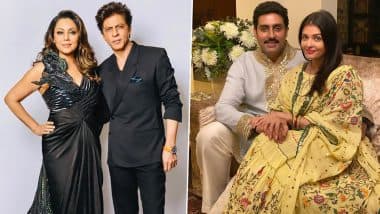 Shah Rukh Khan-Gauri Khan से लेकर Aishwarya Rai-Abhishek Bachchan तक, Bollywood के इन कपल्स को आदर्श मानते हैं फैंस, देखें पूरी लिस्ट