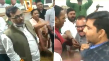 झारखंड में बैठक के दौरान आपस में भिड़े कांग्रेस के कार्यकर्ता, जमकर हुई तू-तू मैं-मैं (Watch Video)