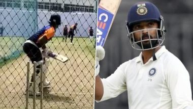 IND Vs ENG: अजिंक्य रहाणे ने नेट्स में बल्लेबाजी कर बहाया पसीना, Instagram पर शेयर किया ये खास वीडियो