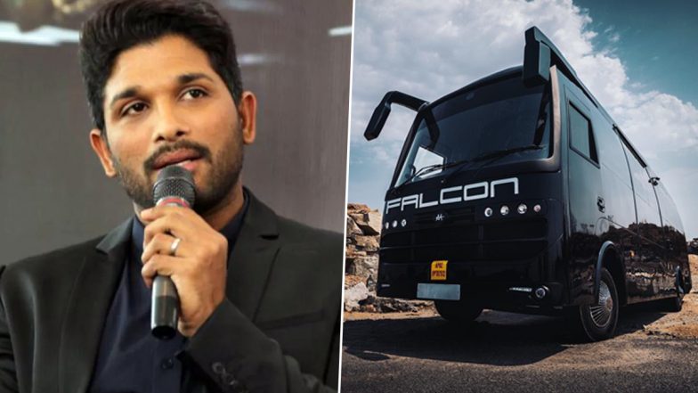 साउथ सुपरस्टार Allu Arjun की वैनिटी वैन Falcon का हुआ एक्सीडेंट, सामने आई ये बड़ी जानकारी