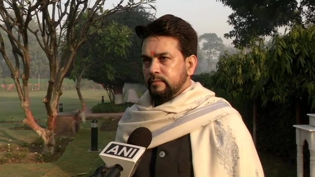 अनुराग ठाकुर को सूचना एवं प्रसारण, युवा मामले और खेल विभाग भी