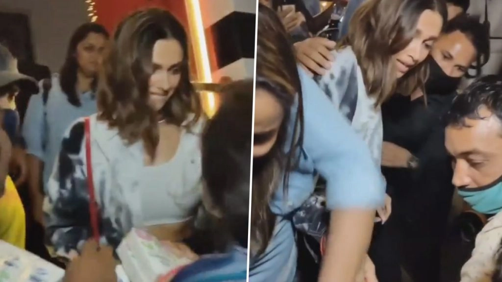 घर के लिए रवाना हो रही दीपिका पादुकोण का महिला ने खींचा पर्स, बॉडीगार्ड्स ने की मदद, देखें वीडियो