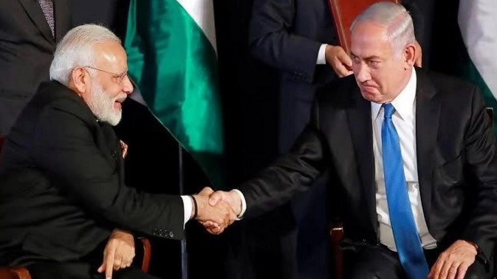 पीएम मोदी ने बेंजामिन नेतन्याहू से टेलीफोन पर की बात