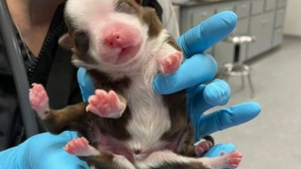 अजीबो-गरीब Puppy बना चर्चा का विषय, 6 पैर और 2 पूंछ के साथ जन्में नन्हे डॉगी का वीडियो देख हैरान हुए लोग