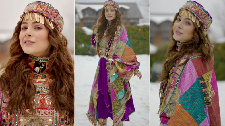 Shehnaaz Gill Photos: कश्मीरी लुक में दिखी शहनाज गिल, खूबसूरती देख घायल हुए फैंस