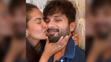 Shahid Kapoor को पत्नी Mira Rajput से मिला 'Kiss of Love', सामने आई ये बेहद रोमांटिक फोटो