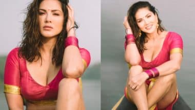 Sunny Leone Hot Photos: केरल पहुंची सनी लियोन ने ट्रेडिशनल अवतार में दिखाया हॉट अंदाज, इंटरनेट पर वायरल हुई ये खूबसूरत तस्वीरें