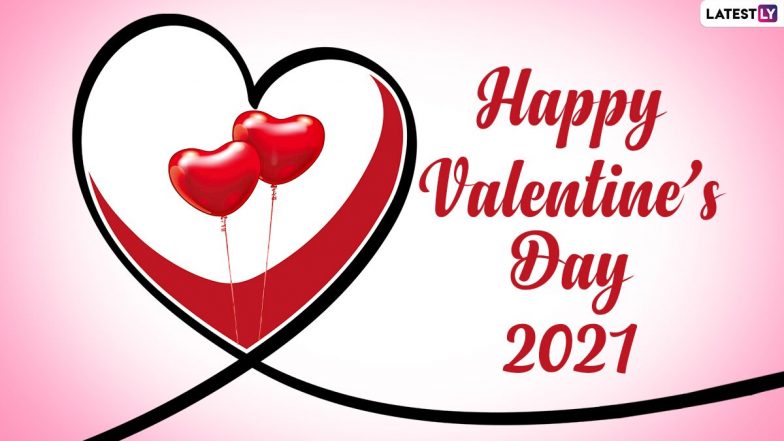 Valentine’s Day 2021 Images & HD Wallpapers: हैप्पी वैलेंटाइन डे! अपने प्यार को भेजें ये आकर्षक WhatsApp Stickers, GIF Greetings और Photo SMS