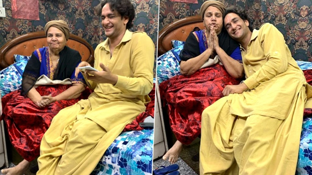 राखी सावंत की मां से मिले विकास गुप्ता 