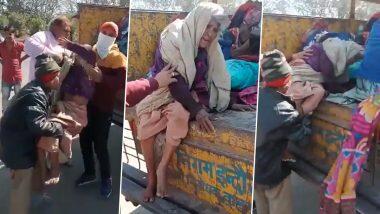 Indore: बेघर बुजुर्गों को शहरी सीमा से हटाने के अभियान के दौरान हुआ बुजुर्ग दंपत्ति का पुनर्मिलन, घर से लापता था शख्स