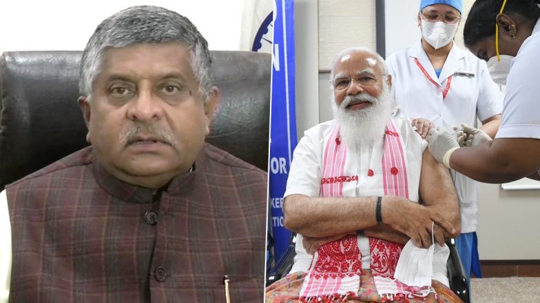 PM Modi के कोरोना वैक्सीन लगवाते ही बीजेपी आक्रामक, रविशंकर प्रसाद ने विपक्ष को आड़े हाथ लेते हुए कहा जब देश एक हो सकता है तो क्या हम नहीं हों सकते