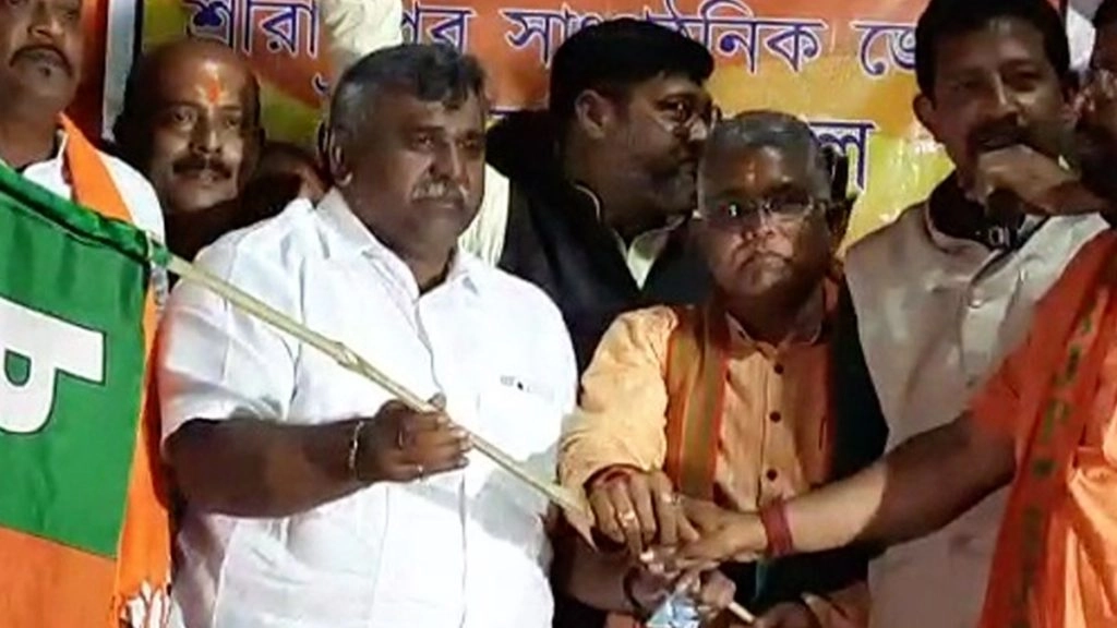 जितेंद्र तिवारी टीएमसी छोड़ BJP में हुए शामिल