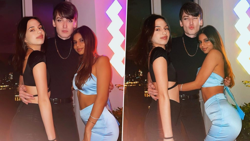 दोस्तों के साथ पार्टी करती दिखाई दी सुहाना खान 