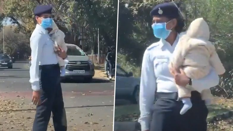 Chandigarh: बच्चा गोद में लिए ट्रैफिक ड्यूटी पूरी कर रही थी महिला कांस्टेबल प्रियंका, अब होगी विभागीय जांच
