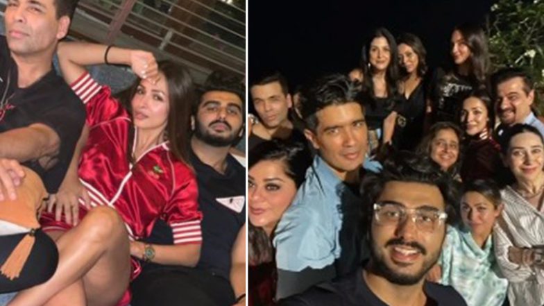 Arjun Kapoor और Malaika Arora ने Amrita Arora की हाउस पार्टी में जमकर मचाया धमाल, देखें ये Inside Photos