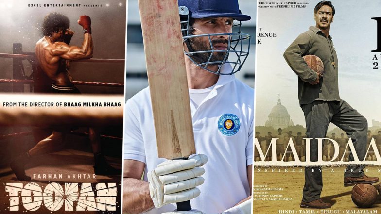 Upcoming Sports Based Films 2021: फरहान अख्तर की 'तूफान', शाहिद कपूर की 'जर्सी' समेत ये स्पोर्ट्स बेस्ड फिल्में बॉक्स ऑफिस पर देंगी दस्तक