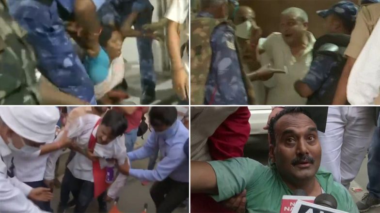 Bihar: पुलिस बिल को लेकर बिहार विधानसभा में जबरदस्त हंगामा, विधायकों और सुरक्षाबलों में हाथापाई, देखें Video