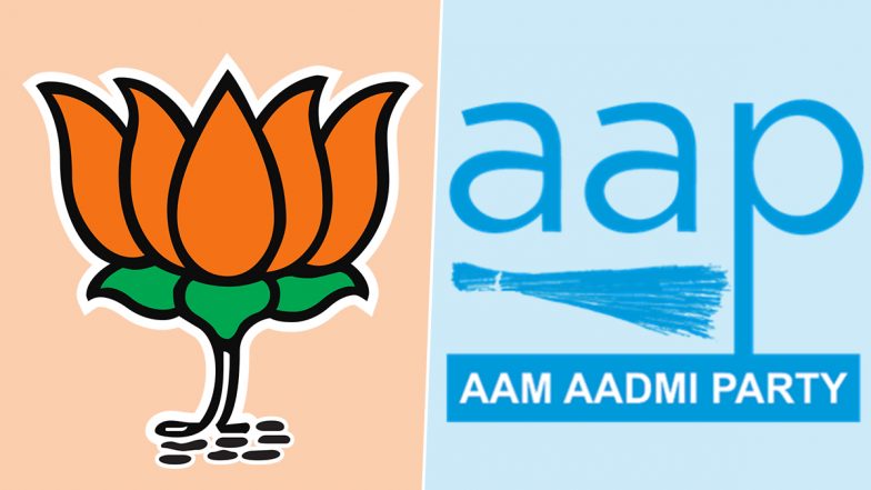 Delhi: बीजेपी ने सीएम केजरीवाल के खिलाफ पोस्टर लगाकर करीब 30 प्रमुख स्थानों पर किया विरोध प्रदर्शन