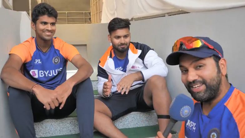 Ind vs Eng 4th Test 2021: तो इसलिए विकेट के पीछे इतना शोर मचाते हैं Rishabh Pant, रोहित शर्मा के सवाल पर दिया शानदार जवाब, देखें वीडियो