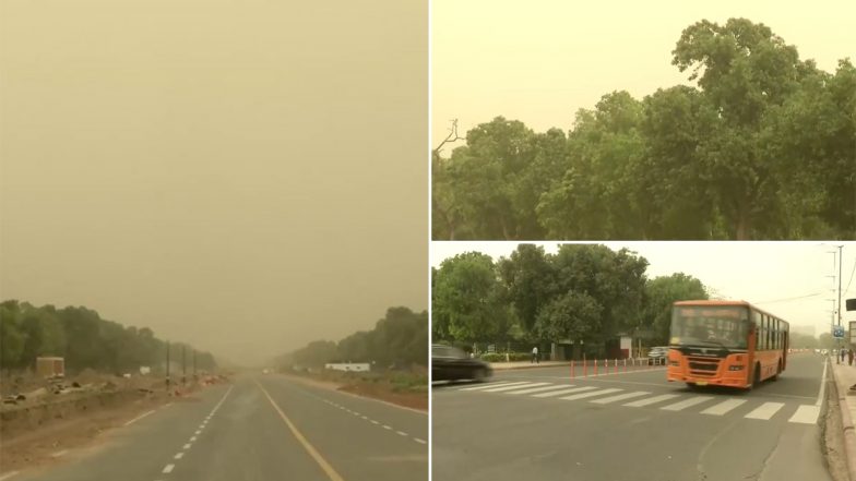 Delhi-NCR Weather: दिल्ली-एनसीआर में बदला मौसम का मिजाज, चल रही आंधी, तापमान में गिरावट से लोगों को मिली गर्मी से राहत