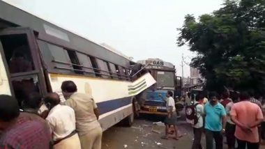 Bus Accident: आंध्र प्रदेश के विजयनगरम में दो बसों की जोरदार टक्कर, 3 की मौत, 5 की हालत गंभीर